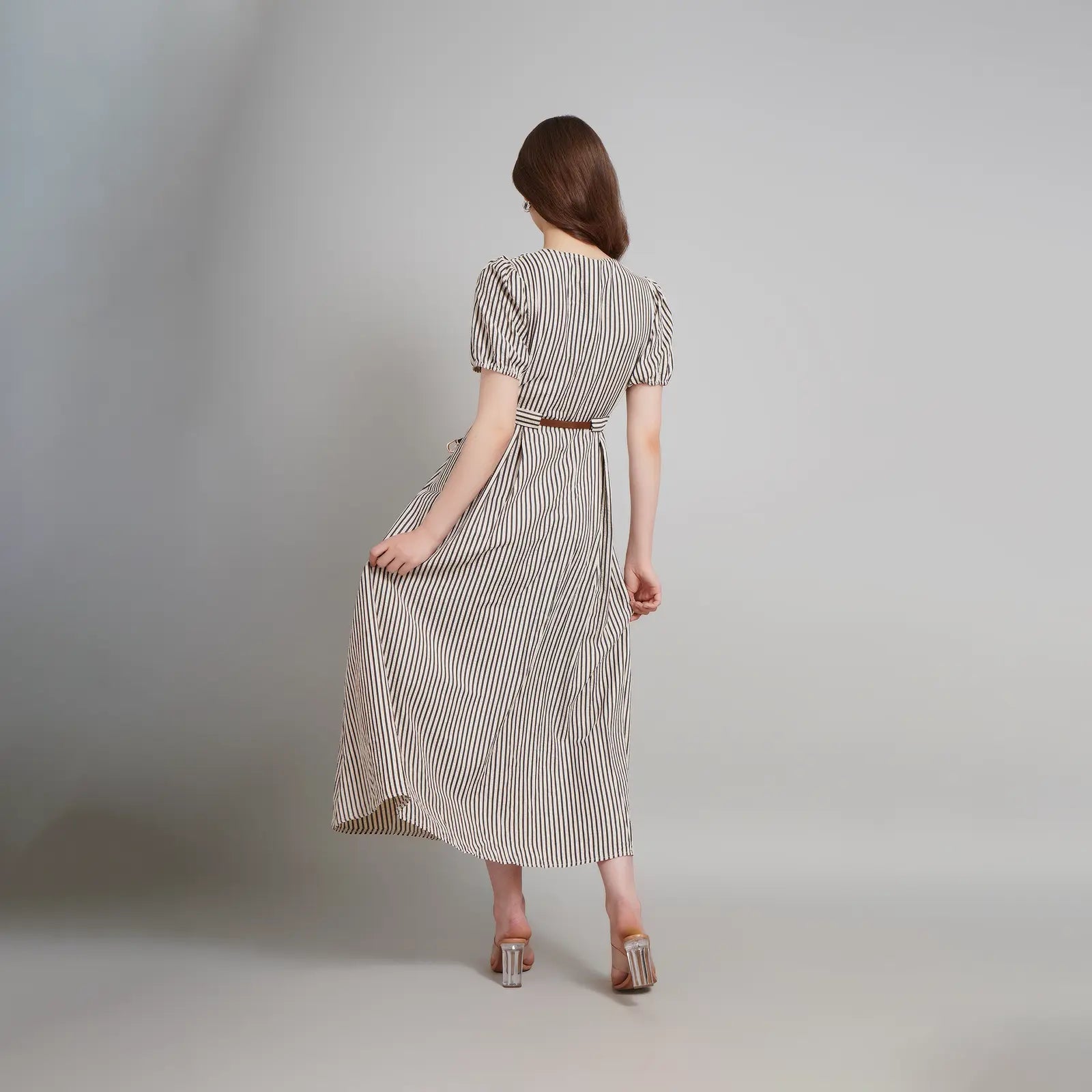 Striped Charm Maxi Dress 6