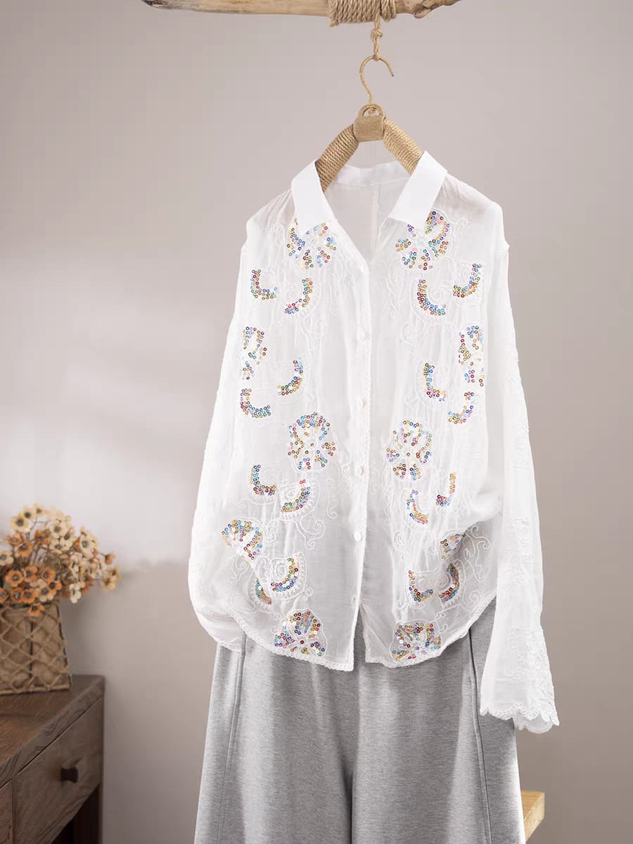 Gracy Luxury Shirt | Sequence Work (Copy)