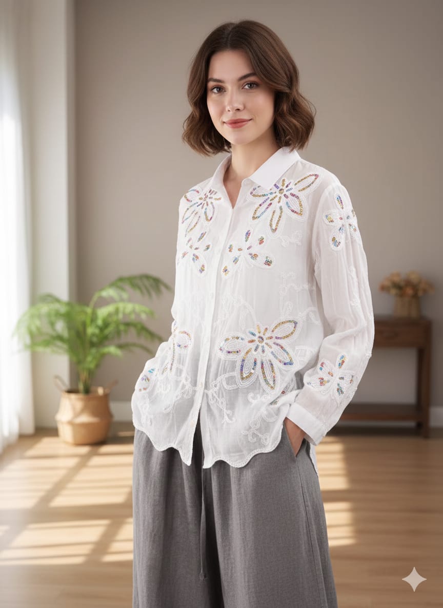 Gracy Luxury Shirt | Sequence Work