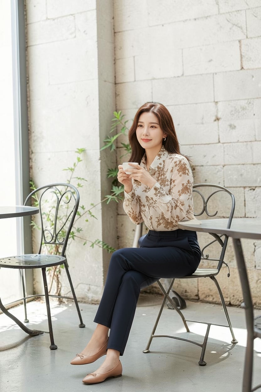 Soft Chiffon Printed Shirt